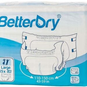 BetterDry White Adult Nappies