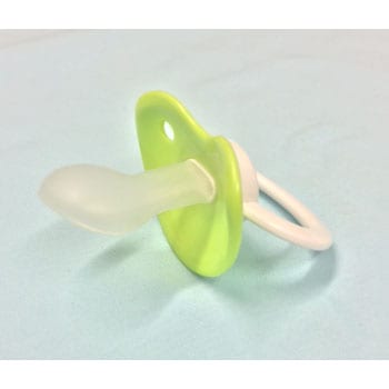 Light Green Adult Pacifer with Silicone teat
