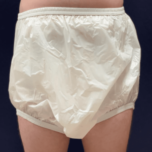 Milky White High Waist Waterproof Pants