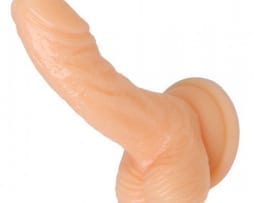 Four Inch Mini Dildo with Suction Cup