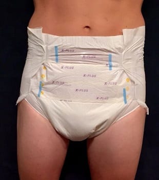 Totaldry x Plus adult nappy Front