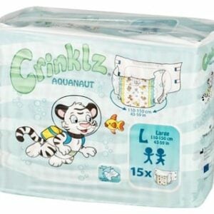 Crinklz Aquanaut Large Pack Adult nappy