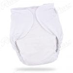 White Fitted Cloth Diaper
