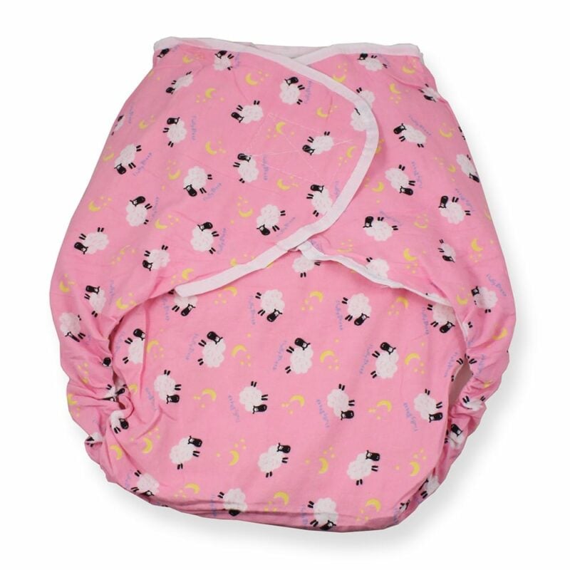 Rearz Pink Sheep Bulky Nighttime Cloth Nappy