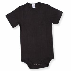 Rearz Black Onesie