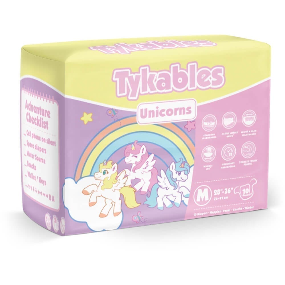 Tykables Unicorns-Diapers-Medium-Bag