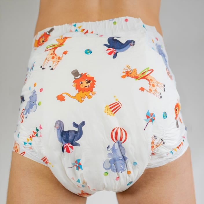 Bambino Karnevalee All Over Print Adult Diapers – Littles Downunder