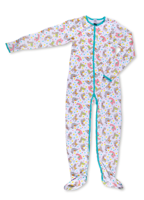 Alpaca Adult Footed Pyjama