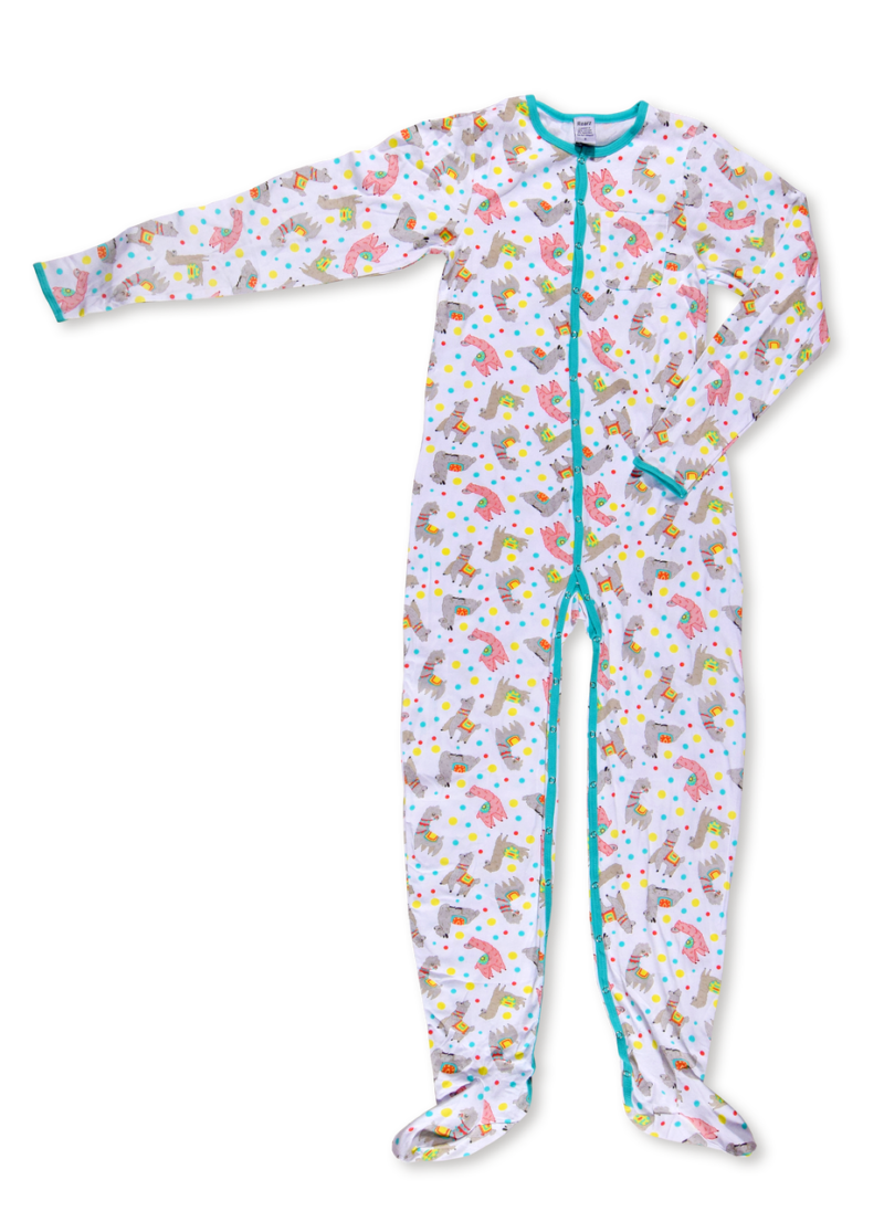 Alpaca Adult Footed Pyjama