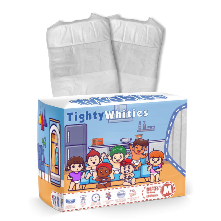 Tighty Whities Adult Nappy