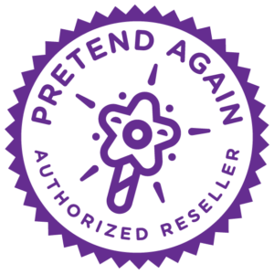 Pretend Again Authorized reseller Badge