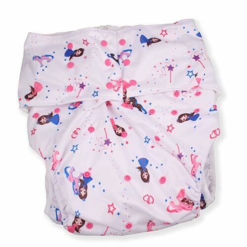 Princess Pink Pocket Nappy Diaper