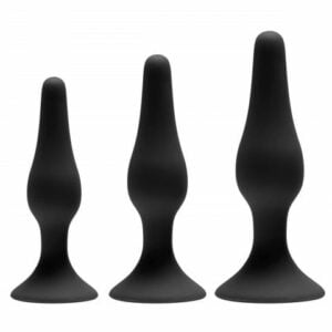 Apprentice Three Piece Silicone Anal Trainer Set