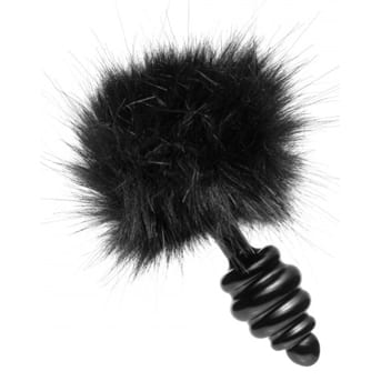 Bumble Bunny Faux Fur Tail Butt Plug