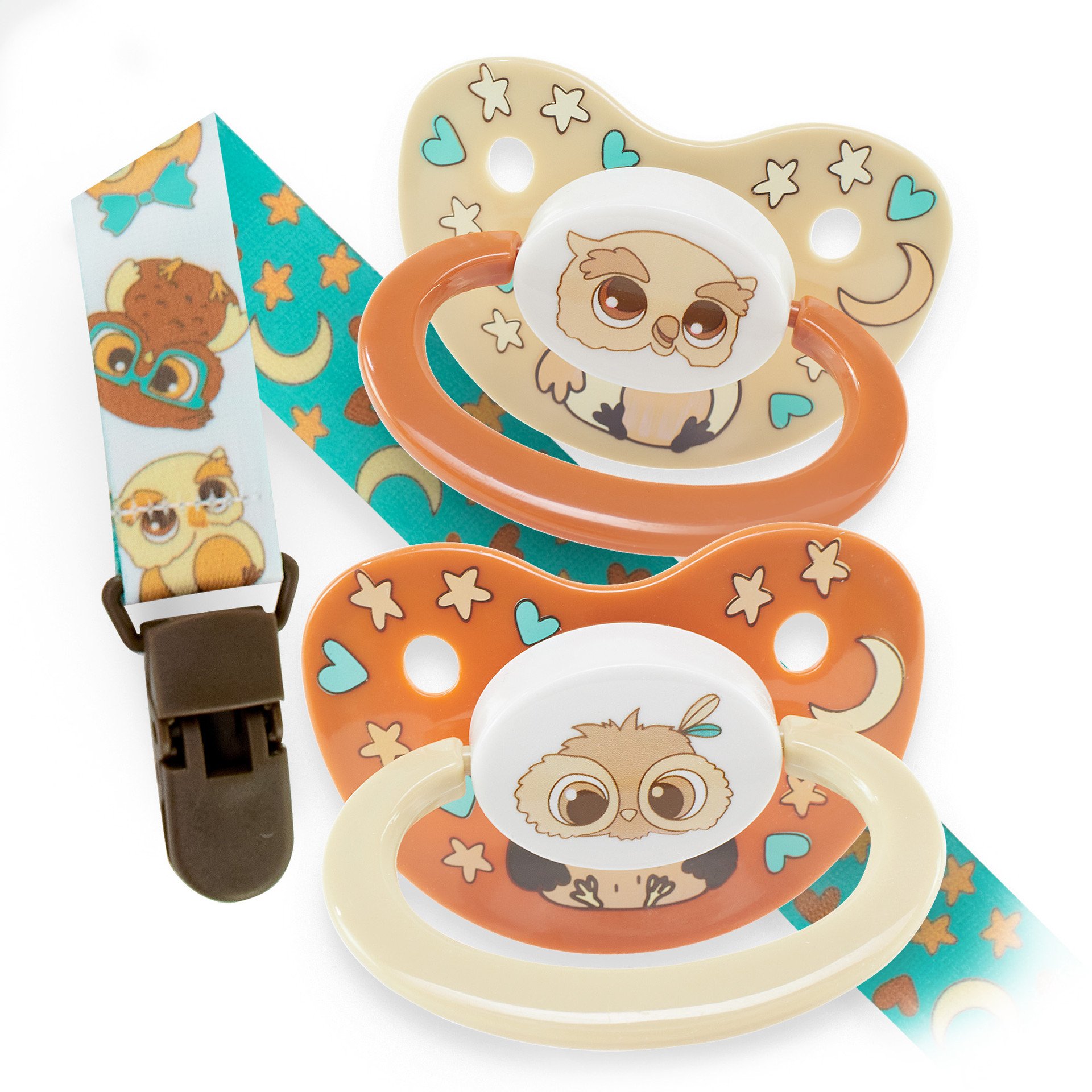 Night Owl Pacifier Set