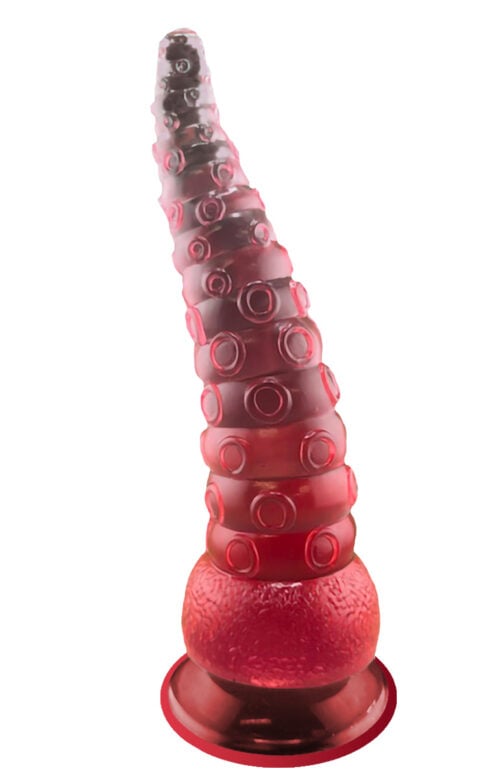 Red tentical anal plug