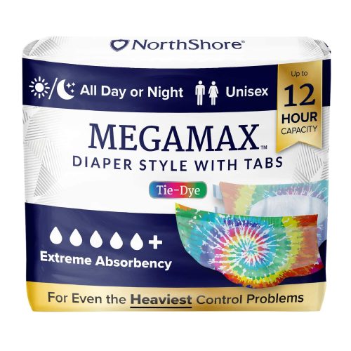NorthShore MegaMax TyeDye Adult Nappies