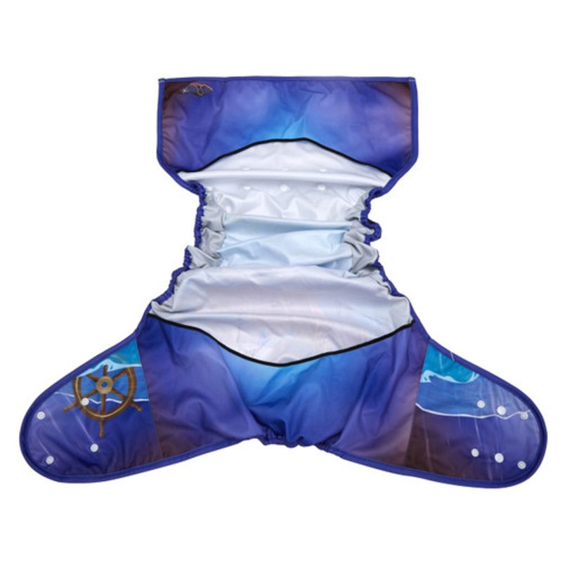 Rebel Adult Diaper Wrap flat inside