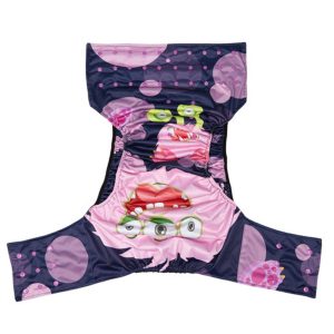 Cuddle Monster Adult Pocket Diaper flat outside Cuddle Monster Adult Pocket Diaper flat outside