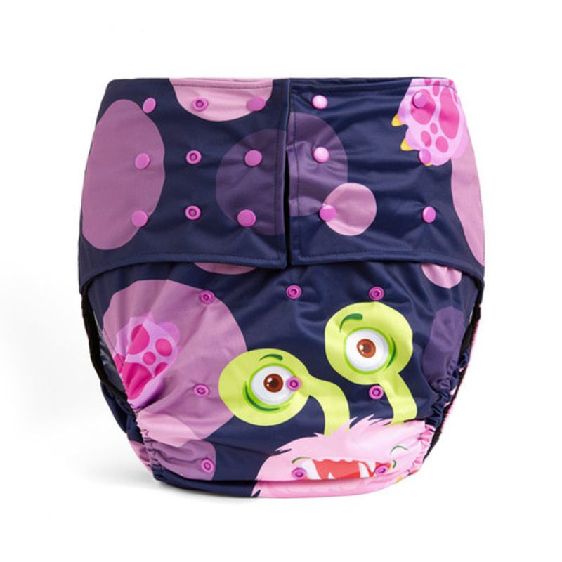 Cuddle Monster Adult Pocket Diaper front Cuddle Monster Adult Pocket Diaper front