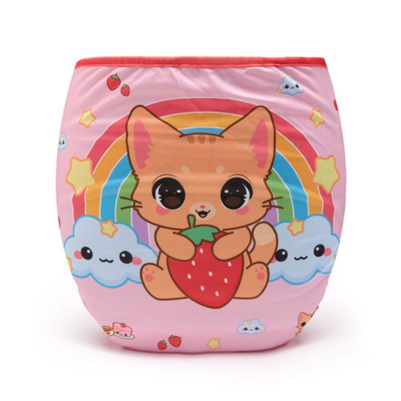 Purrfection Adult Diaper Wrap Rear Purrfection Adult Diaper Wrap Rear